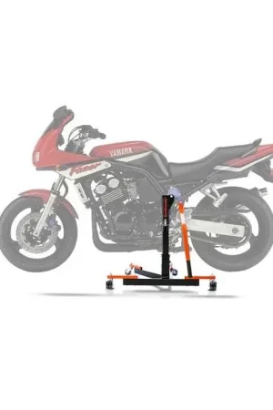 Korting Center Paddock Stand compatibel met Yamaha FZS 600 Fazer 98-03 Lift ConStands Power-Evo oranje