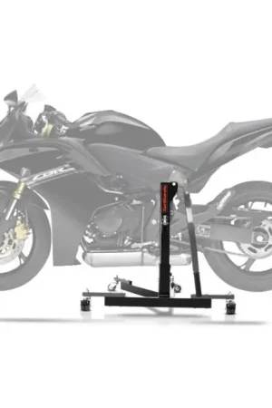 Goedkoop Center Paddock Stand compatibel met Honda CBR 600 F 99-07 Lift ConStands Power-Evo grauw