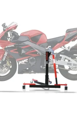 Center Paddock Stand compatibel met Honda CBR 900 RR Fireblade 00-03 Lift ConStands Power-Evo rood Handgemaakt