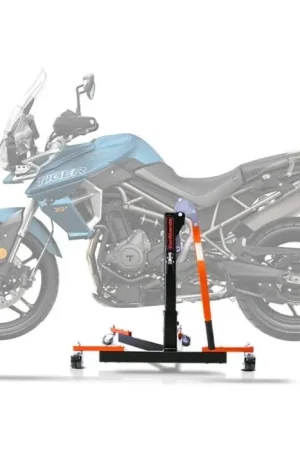 Center Paddock Stand compatibel met Triumph Tiger 800/ XC/ XR 11-19 Lift ConStands Power-Evo oranje Speciale Aanbieding