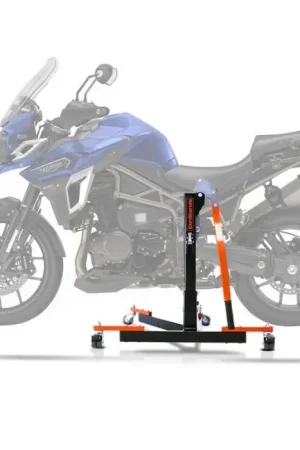 Center Paddock Stand compatibel met Triumph Tiger Explorer/ XC/ XR 12-20 Lift ConStands Power-Evo oranje Finale Uitverkoop