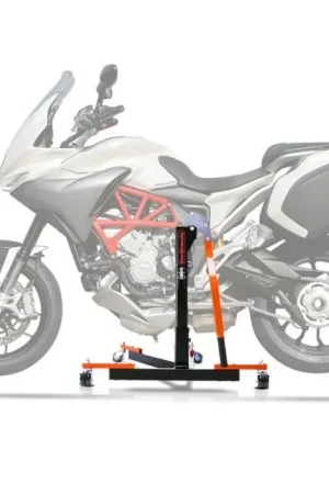 Exclusieve Aanbieding Center Paddock Stand compatibel met MV Agusta Turismo Veloce 14-25 Lift ConStands Power-Evo oranje