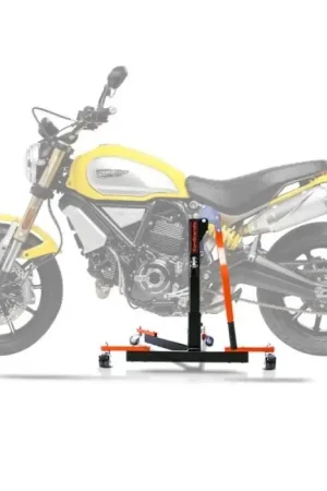Center Paddock Stand compatibel met Ducati Scrambler 1100/Special/Sport 18-25 Lift ConStands Power-Evo oranje Limited Edition