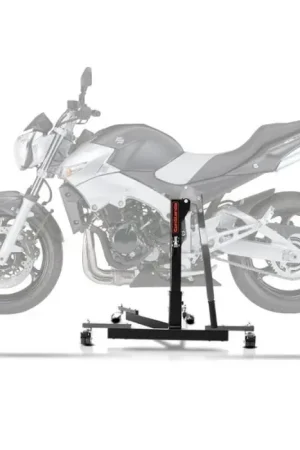 Center Paddock Stand compatibel met Suzuki GSR 600 06-11 Lift ConStands Power-Evo grauw Professioneel