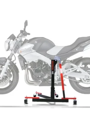 Center Paddock Stand compatibel met Suzuki GSR 600 06-11 Lift ConStands Power-Evo rood Lage Prijs