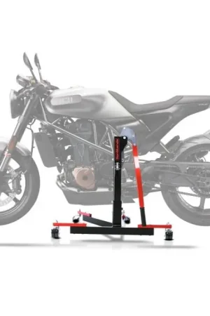 Nieuw Center Paddock Stand compatibel met Husqvarna Vitpilen 701 18-20 Lift ConStands Power-Evo rood