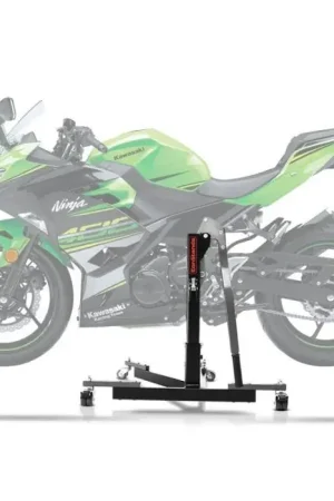 Center Paddock Stand compatibel met Kawasaki Ninja 400 18-20 Lift ConStands Power-Evo grauw Beste Prijs
