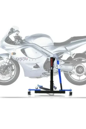 Beste Prijs Center Paddock Stand compatibel met Triumph Daytona T595 (955i) 97-98 Lift ConStands Power-Evo blauw
