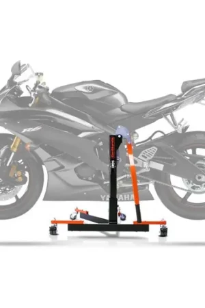 Center Paddock Stand compatibel met Yamaha YZF-R6 S 06-07 Lift ConStands Power-Evo oranje Gereduceerde Prijs