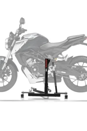 Nieuw Center Paddock Stand compatibel met Honda CB 300 R 18-24 Lift ConStands Power-Evo grauw