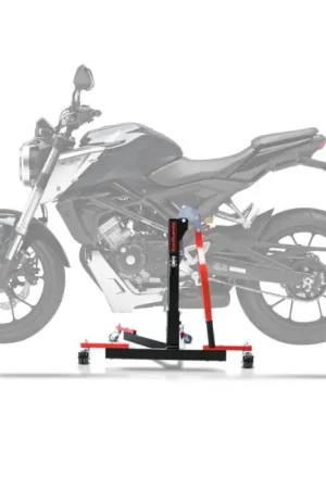 Flitsaanbieding Center Paddock Stand compatibel met Honda CB 300 R 18-24 Lift ConStands Power-Evo rood