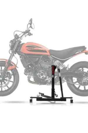 Center Paddock Stand compatibel met Ducati Scrambler Sixty2 16-20 Lift ConStands Power-Evo zwart Laatste Kans
