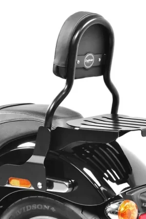 Sissybar CL Fix passend voor Harley Davidson Sport Glide 18-25 met bagagedrager zwart Craftride Betrouwbaar