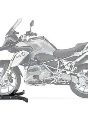Laatste Kans Motor inrijklem compatibel met BMW R 1250 GS Adventure Paddockstand Voorwiel ConStands Easy-Plus zwart