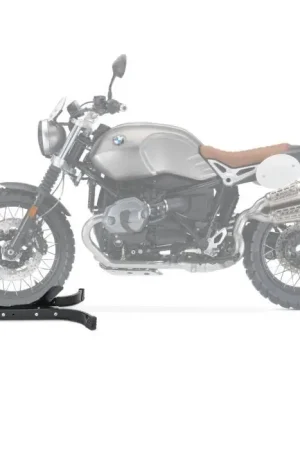 Motor inrijklem compatibel met BMW R NineT Scrambler Paddockstand Voorwiel ConStands Easy-Plus zwart Uitverkoop