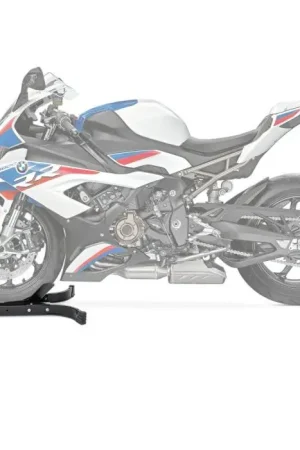 Bulkbestelling Motor inrijklem compatibel met BMW S 1000 RR Paddockstand Voorwiel ConStands Easy-Plus zwart