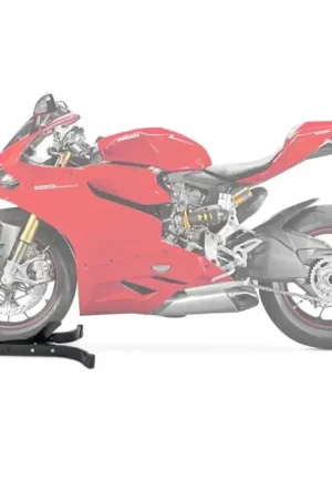Motor inrijklem compatibel met Ducati 1299 Panigale S Paddockstand Voorwiel ConStands Easy-Plus zwart Hete Deal