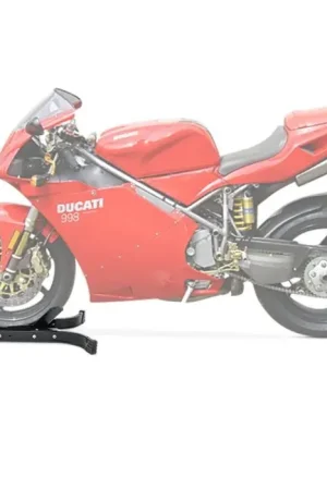 Betrouwbaar Motor inrijklem compatibel met Ducati 998 Paddockstand Voorwiel ConStands Easy-Plus zwart