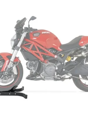 Koop Online Motor inrijklem compatibel met Ducati Monster 750 Paddockstand Voorwiel ConStands Easy-Plus zwart