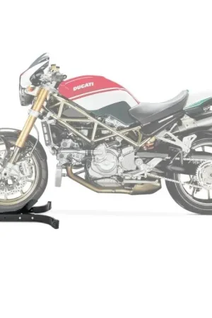 Motor inrijklem compatibel met Ducati Monster S2R 1000 Paddockstand Voorwiel ConStands Easy-Plus zwart Trendy
