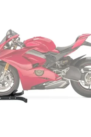 Hete Deal Motor inrijklem compatibel met Ducati Panigale V4 S Paddockstand Voorwiel ConStands Easy-Plus zwart
