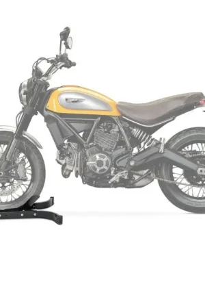 Motor inrijklem compatibel met Ducati Scrambler Paddockstand Voorwiel ConStands Easy-Plus zwart Nu Kopen