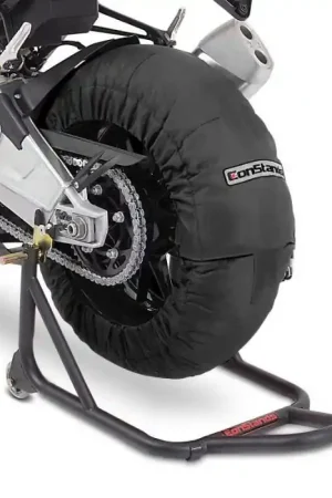 Groothandel Bandenwarmers Paar compatibel met Ducati Streetfighter 848 / S Supersport / S ConStands Laguna Seca 60-80°C zwart