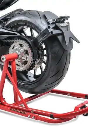 Paddock Stand Achter compatibel met Ducati Hypermotard 939 16-18 Moto Mover ConStands Single Mover Single Rood Geld-Terug-Garantie