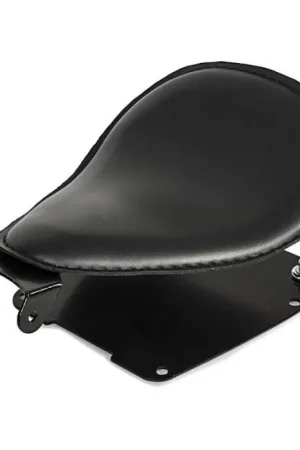 Speciale Aanbieding Solo Bobber Zadel Kit KS18 geschikt compatibel met chopper / custombikes 96-17 met Haarspeld Veren Craftride