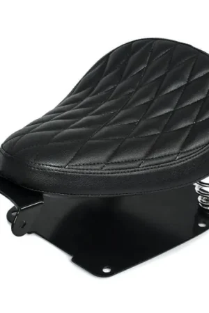 Snelle Levering Solo Bobber Zadel Conversie Kit KB09 geschikt compatibel met chopper / custombikes 96-17 met Veren Craftride