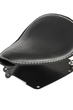 Alleen Vandaag Solo Bobber Zadel Kit KS01 geschikt compatibel met chopper / custombikes 96-17 met Haarspeld Veren Craftride