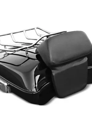 Direct Beschikbaar Topkoffer Razor 14 geschikt compatibel met Harley Davidson Springer Classic Street Rod 750 zwart Craftride