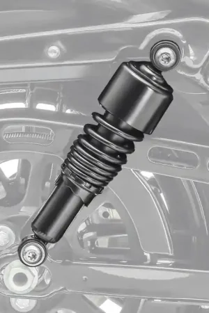 Schokdempers 10,5 Zoll geschikt voor Street Rod 750 universeel van Craftride zwart Favoriet