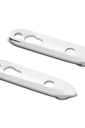 Richtingaanwijzer verplaatsingsset achter passend voor Harley Davidson Dyna Low Rider 93-17 Craftride chroom Gratis Retour