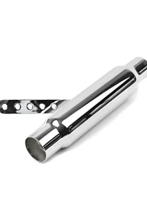 Trendy Craftride Uitlaat compatibel met Triumph America / LT Cafe Racer Vintage chroom