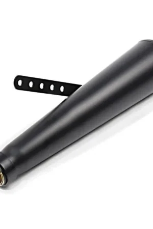 Alleen Vandaag Craftride Uitlaat geschikt voor custombike Muscle Caferacer Cone zwart CB6932