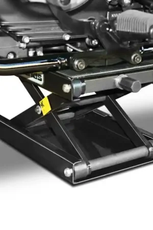 Motorlift geschikt voor custombike Hefbrug ConStands Mid-lift M met crank in zwart CB11295 Beste Prijs