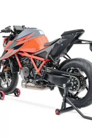 Set Paddockstand enkelzijdig compatibel met Ducati Panigale R 15-17achterwiel voorwiel Constands RC Modern