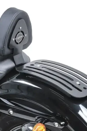 Set Rijder rugleuning en Bagagerek passend voor Harley Davidson Sportster 883 Custom 04-10 Craftride Sissy Bar Gereduceerde Prijs
