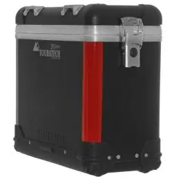 Must-Have *Red* reflective strips for ZEGA Pro / ZEGA Pro2 pannier edges (pack contains 2 stickers)