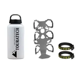 Rechtstreeks Van De Fabrikant ZEGA Pro/ZEGA Mundo accessory holder "bottle holder" single with Touratech aluminum bottle 0.6 litres