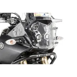 Headlight protector makrolon with quick release fastener for Yamaha Ténéré 700 (-2024) *OFFROAD USE ONLY* Bestseller