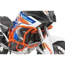 Seizoensaanbieding Crash bar extension orange for KTM 1290 Super Adventure S / R (2021-)