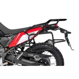 Actieprijs Stainless steel pannier rack, black for Yamaha Ténéré 700 / World Raid