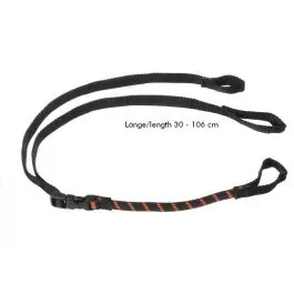 Shop Nu Rokstraps Strap It™Pack Adjustable *black-orange* 30-106 cm with loops