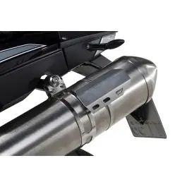 Heat shield muffler, stainless steel Flitsaanbieding
