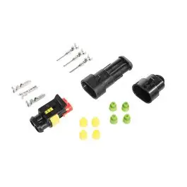 Exclusieve Aanbieding 2pol superseal connector - set incl. dummy plug