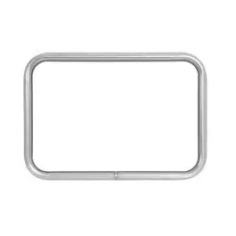 Pannier frame hoop, stainless steel Bestseller