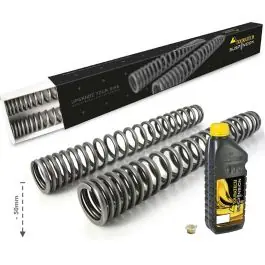Gecertificeerd Progressive fork springs for BMW F800GS 2008-2012 -50mm lowering