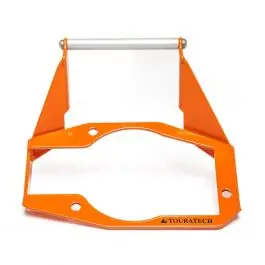 GPS mounting adapter above instruments, orange, for KTM 1050 Adventure/ 1090 Adventure/ 1190 Adventure/ 1190 Adventure R Aanbieding